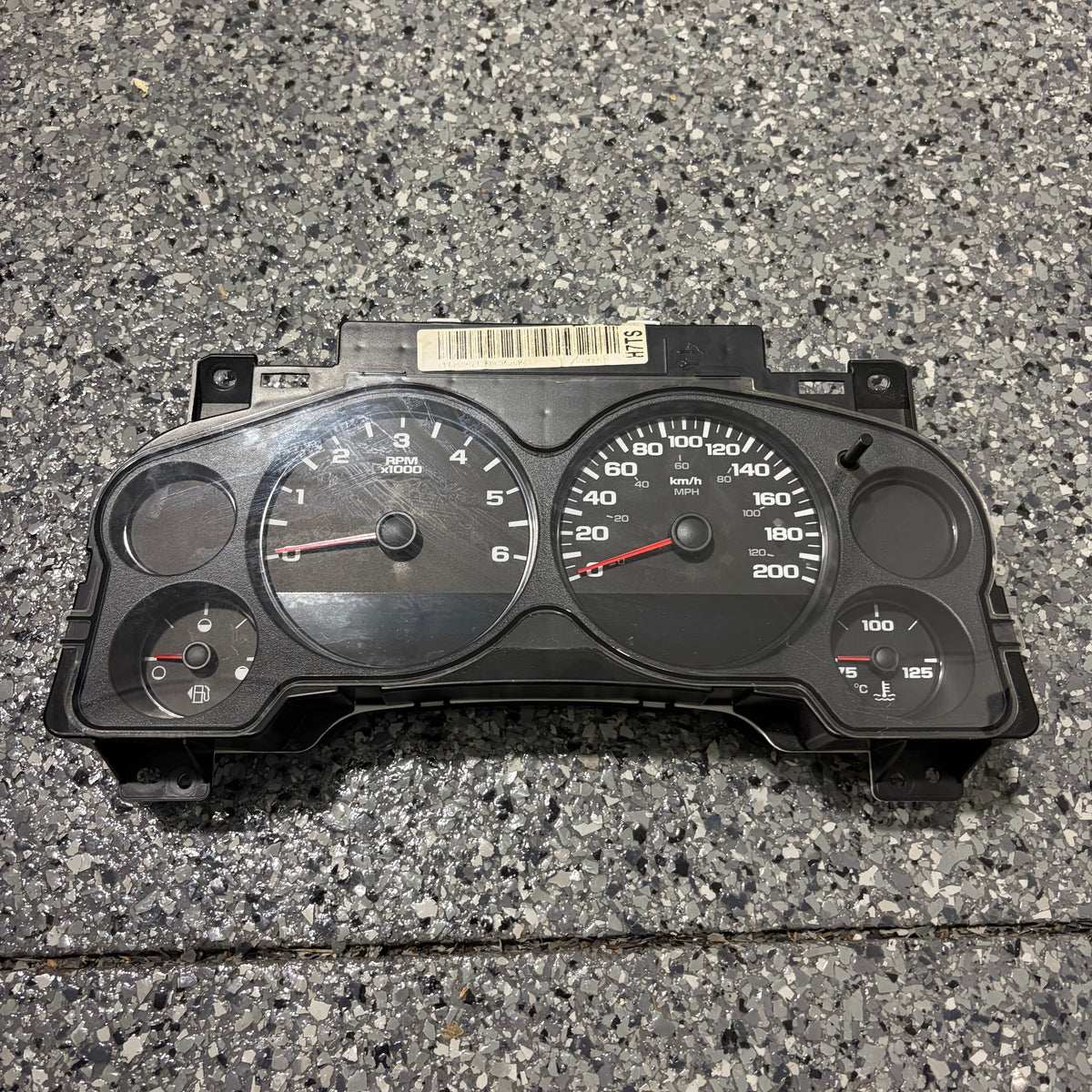 07-13 Chevrolet Silverado Gauge Cluster 28081459 OEM