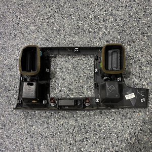 07-13 Chevrolet Silverado / GMC Sierra Center Dash Radio Trim DK TITANIUM 20935608 OEM