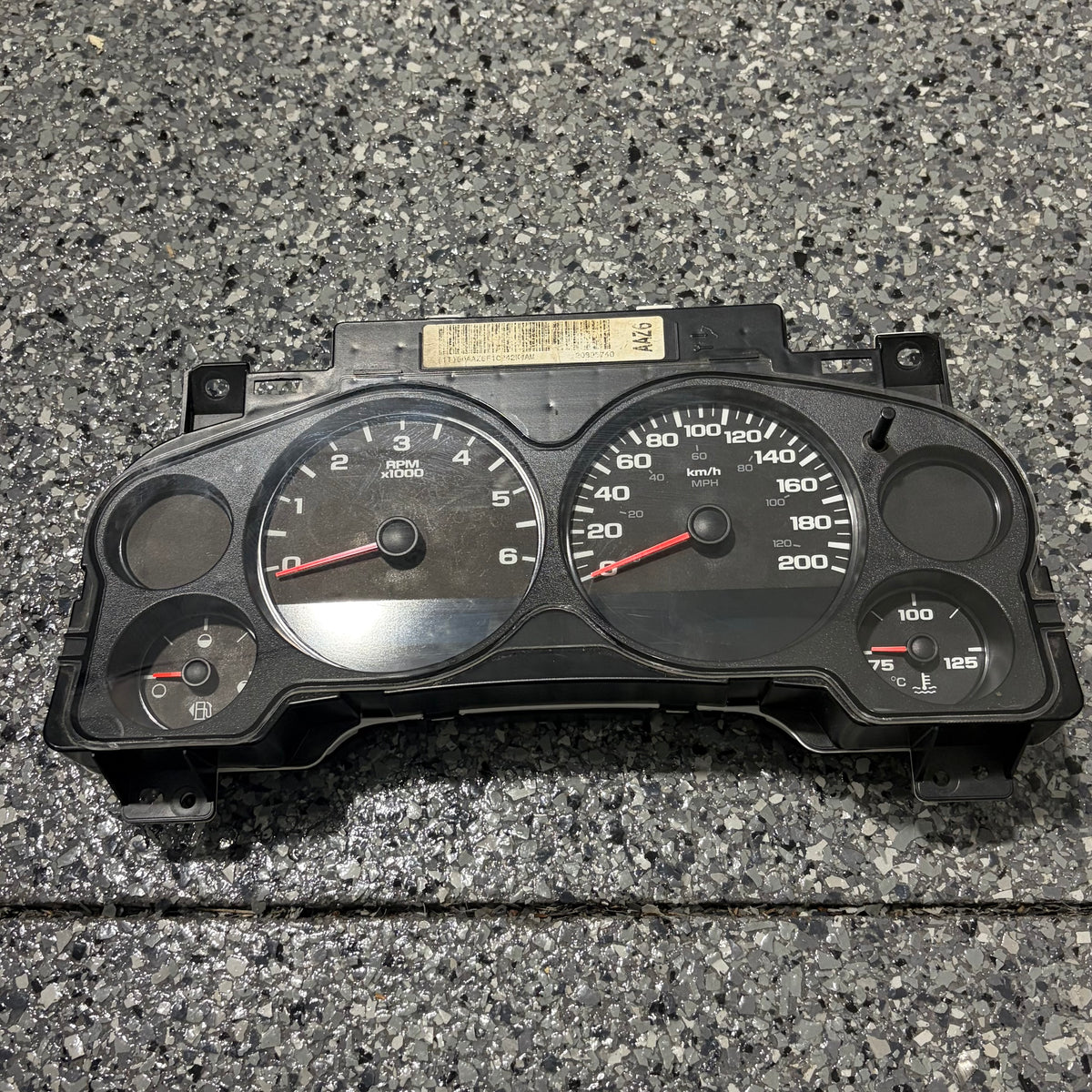 11-13 Chevrolet Silverado Gauge Cluster 28255336 OEM