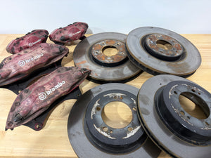 EVO 5 Front and Rear Brake Calipers & Rotors